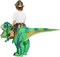GOOSH Inflatable Dinosaur Costume Kids and Adults Funny Blow Up Dino T Rex Costumes
